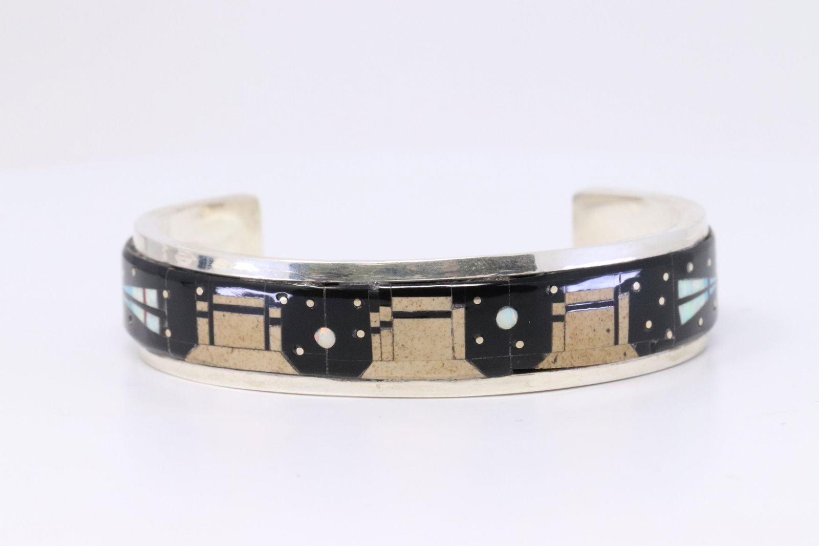 Native American Navajo Handmade Multistone Inlay Night (1 of 6)