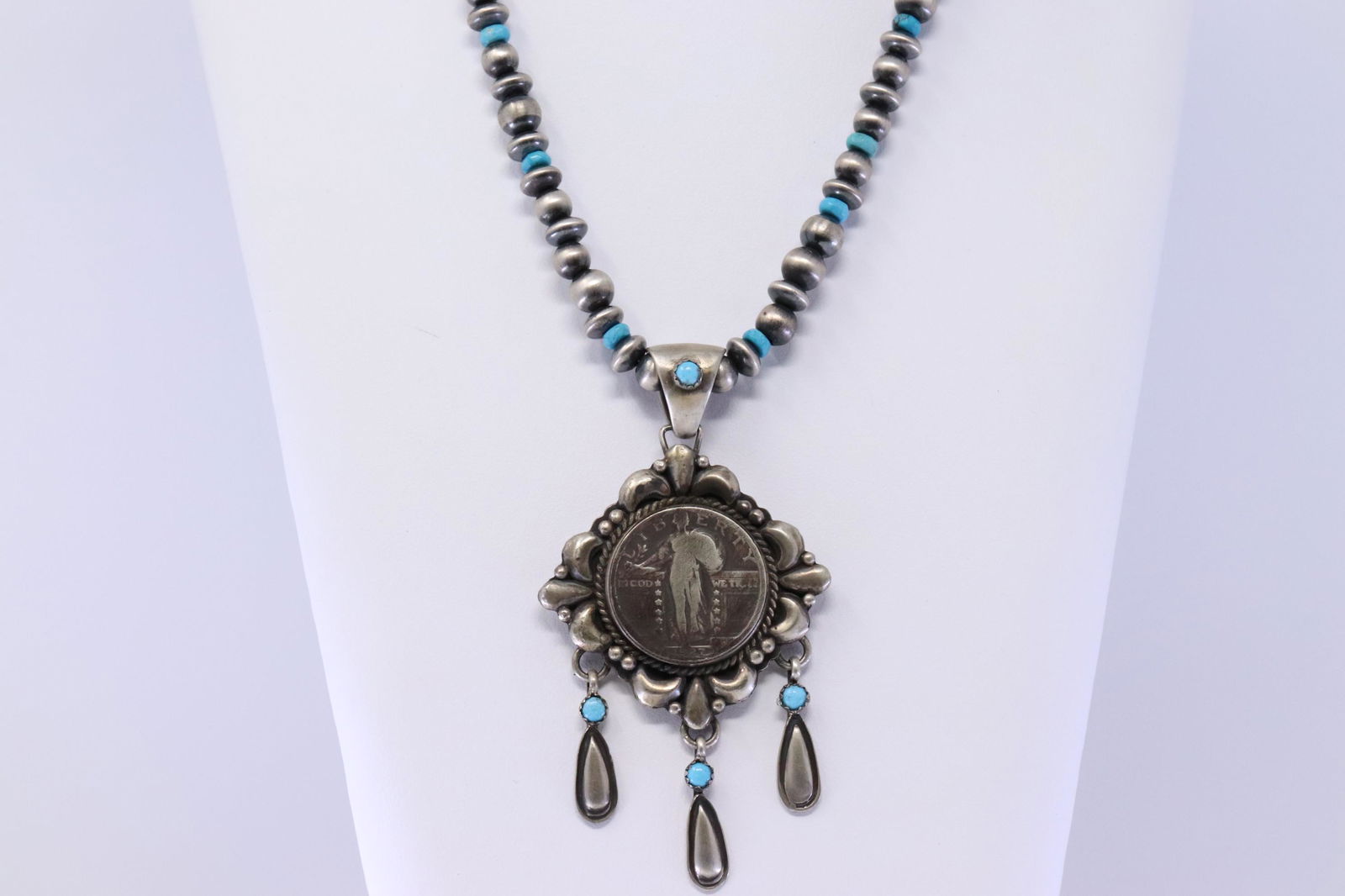 Native American Navajo Handmade Sterling Silver (1 of 5)