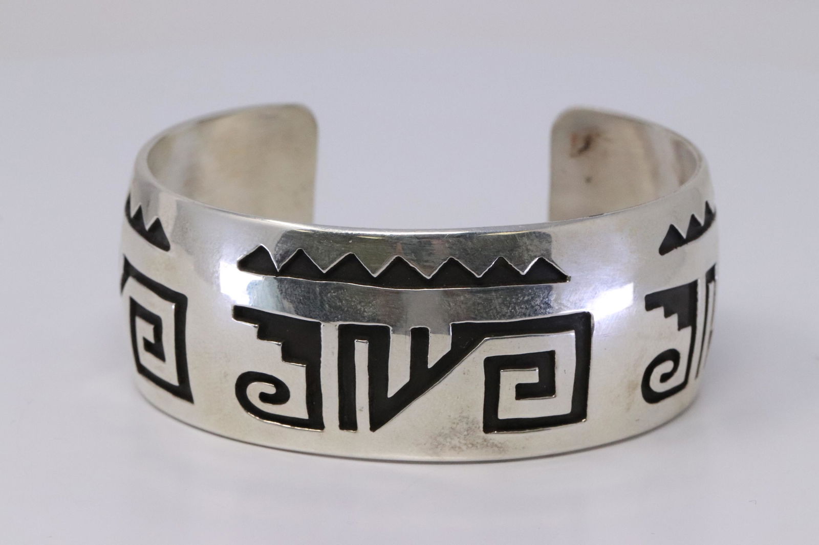 Native American Navajo Handmade Sterling Silver (1 of 5)