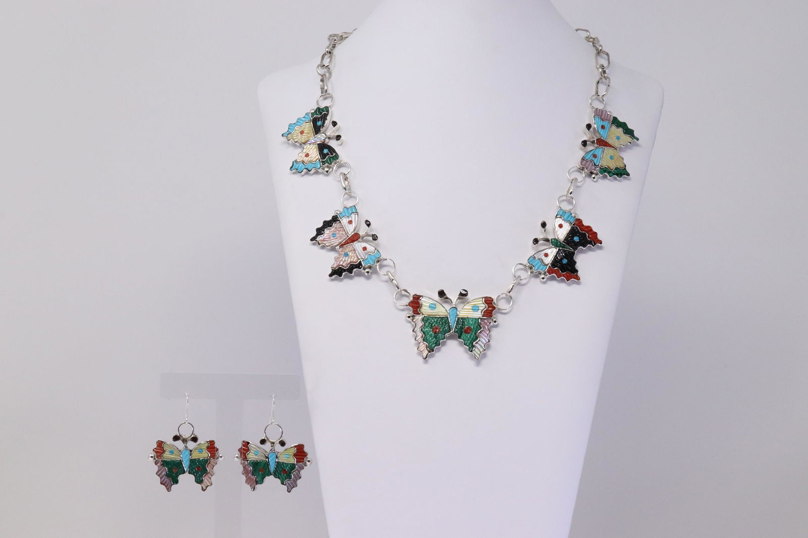 Native American Zuni Handmade Sterling Silver (1 of 5)