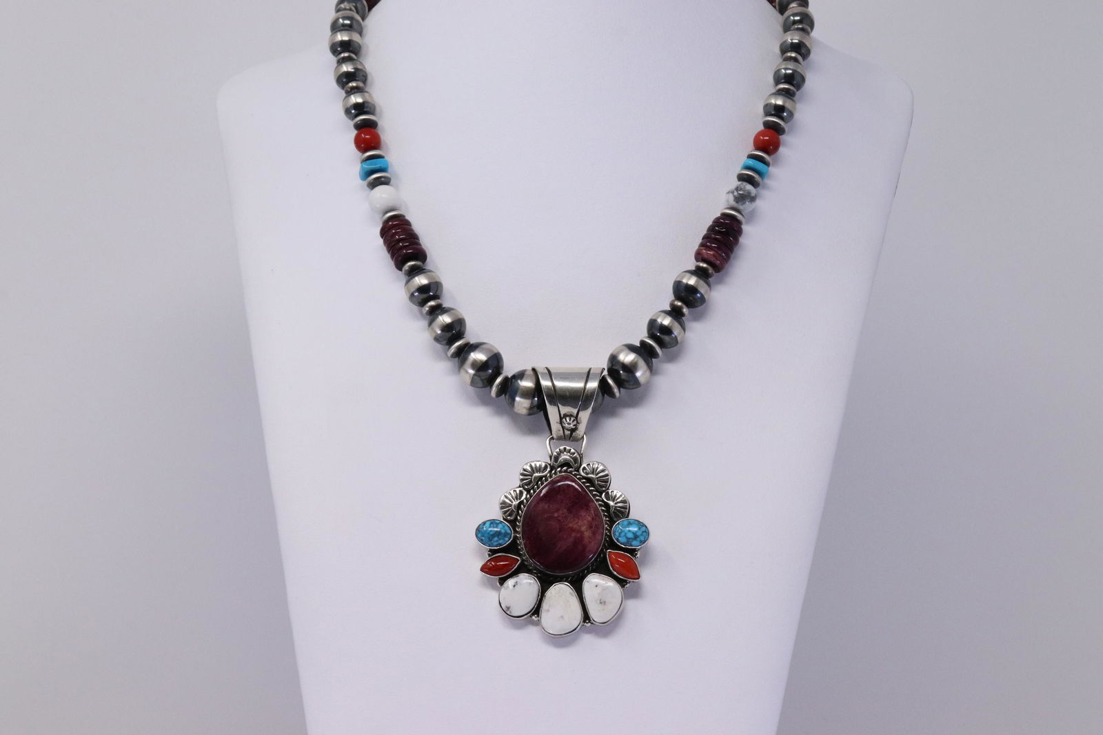 Native American Navajo Handmade Sterling Silver (1 of 6)