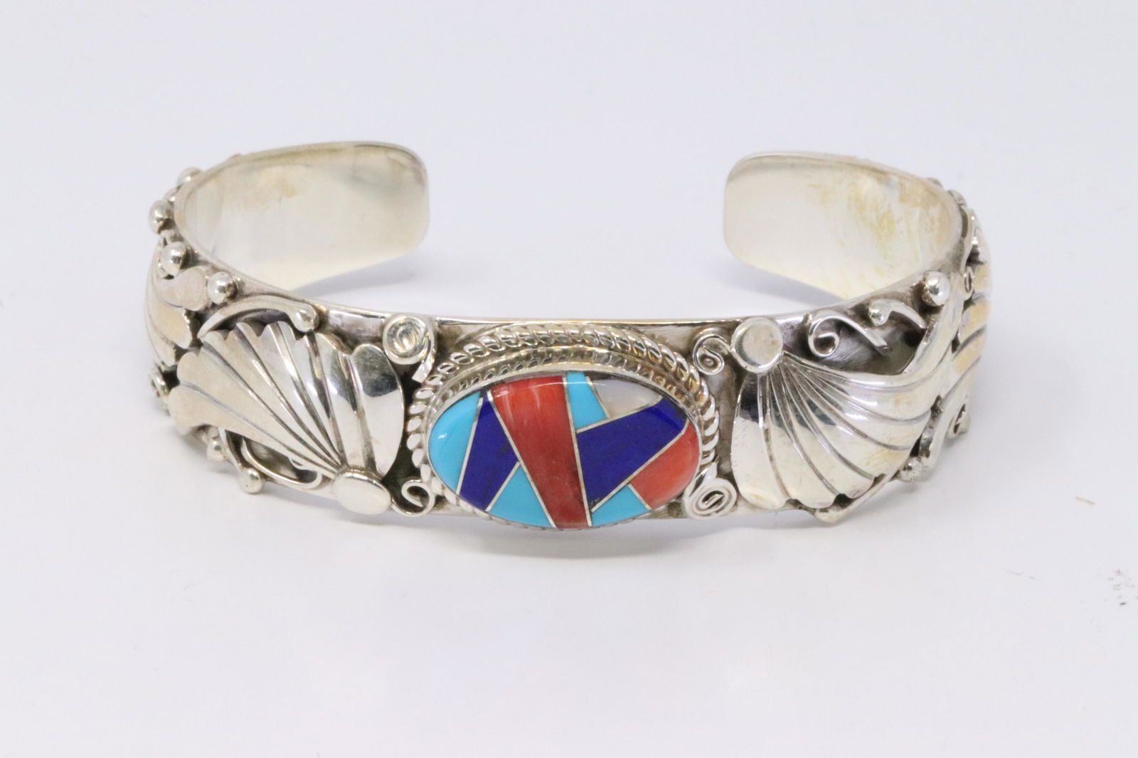 Native American Navajo Handmade Sterling Silver Multi (1 of 4)