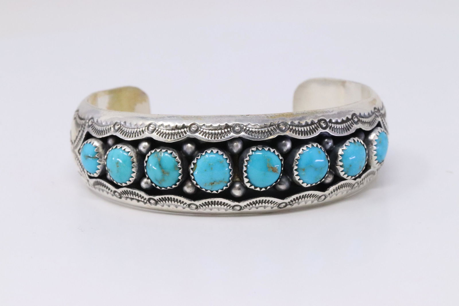 Native American Navajo Handmade Sterling Silver (1 of 5)