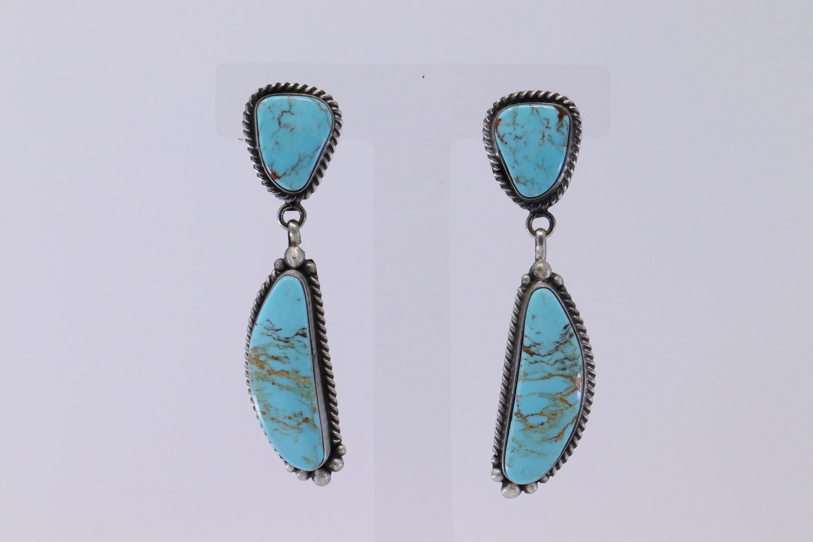 Native American Navajo Handmade Kingman Turquoise (1 of 4)