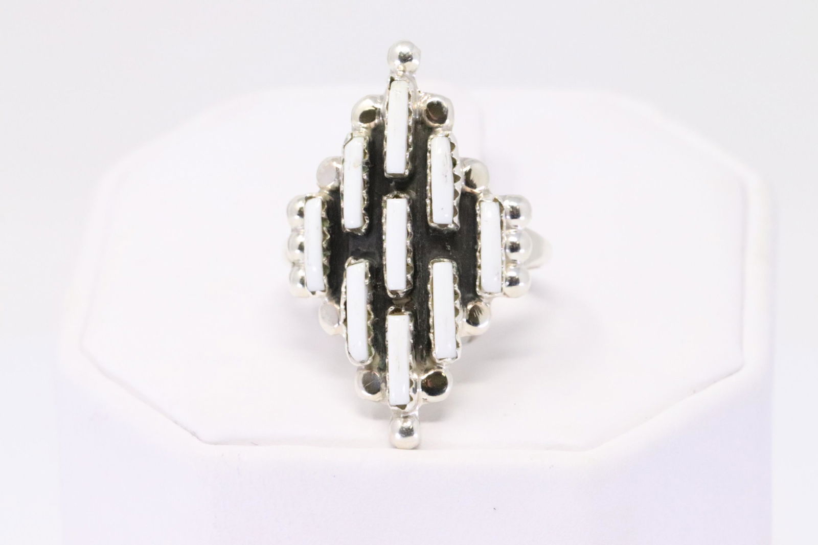 Native American Navajo Handmade Sterling Silver Cluster (1 of 5)
