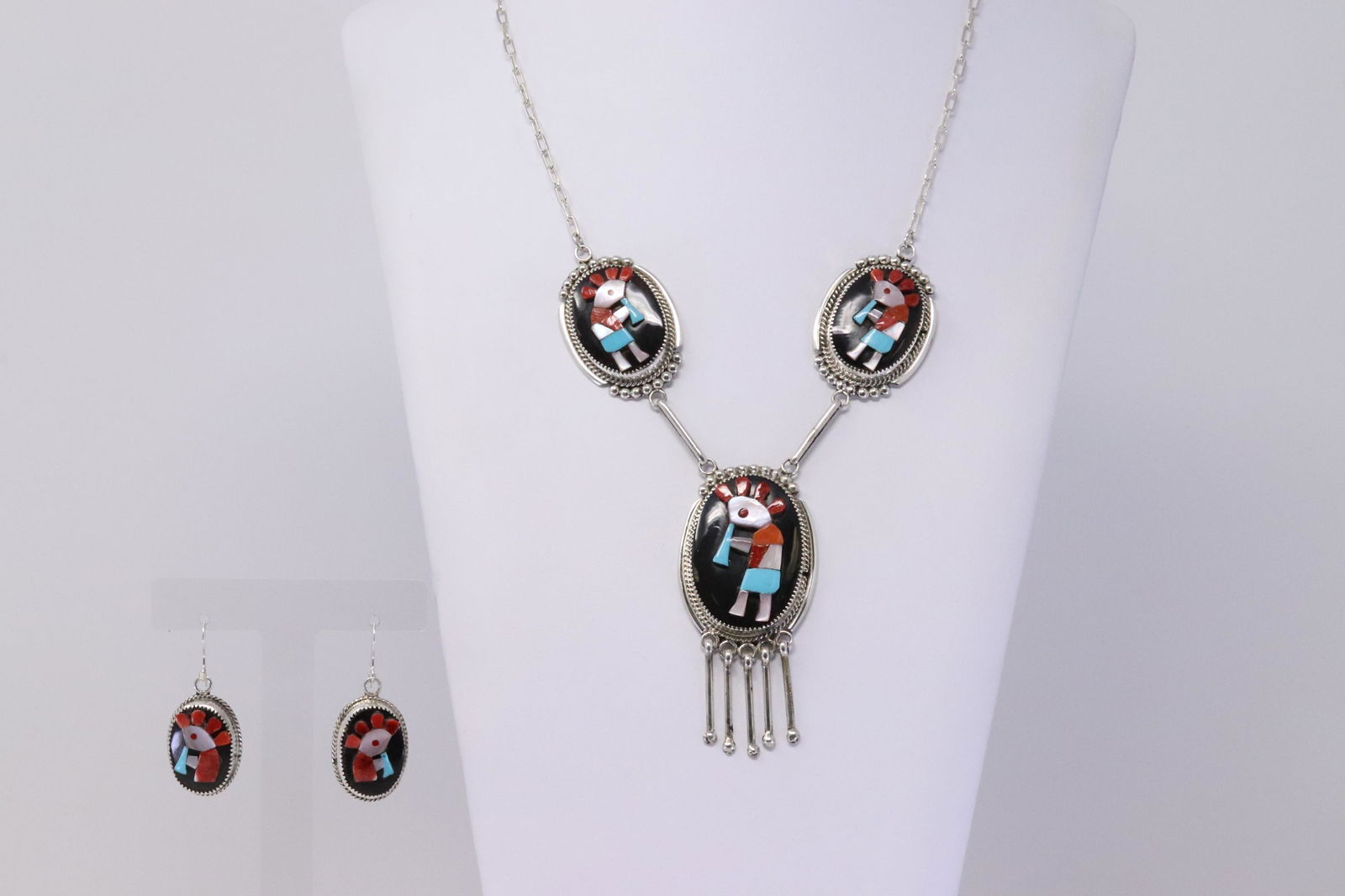 Native American Zuni Handmade Sterling Silver (1 of 6)