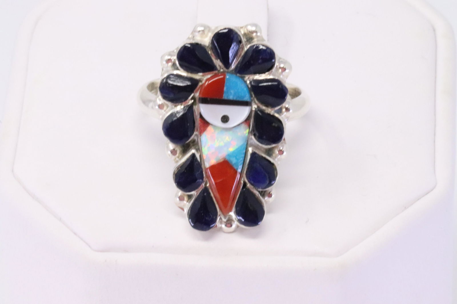 Native American Zuni Handmade Sterling Silver (1 of 4)