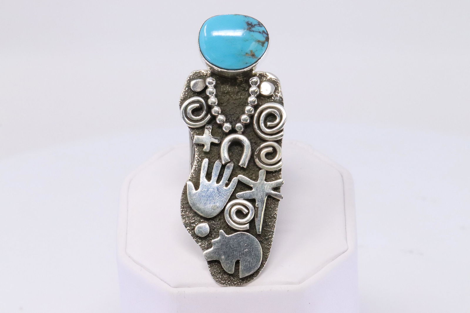 Native American Navajo Handmade Sterling Silver (1 of 5)