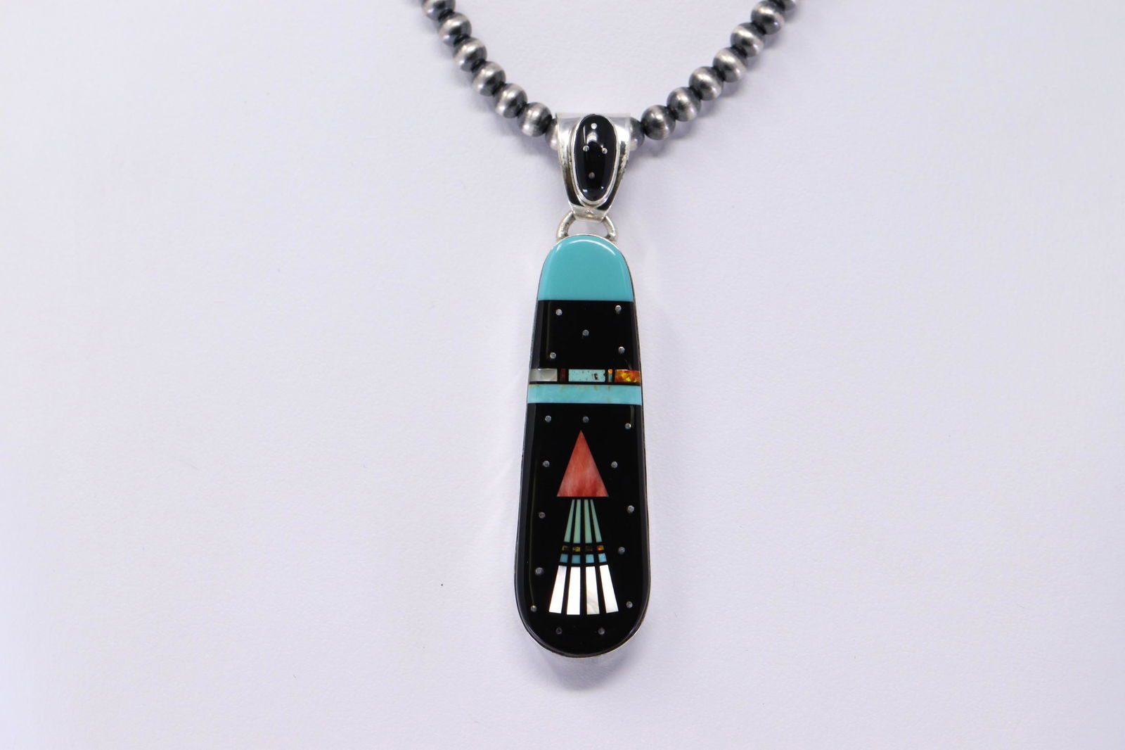 Native American Sterling Silver Night Sky Headdress (1 of 5)