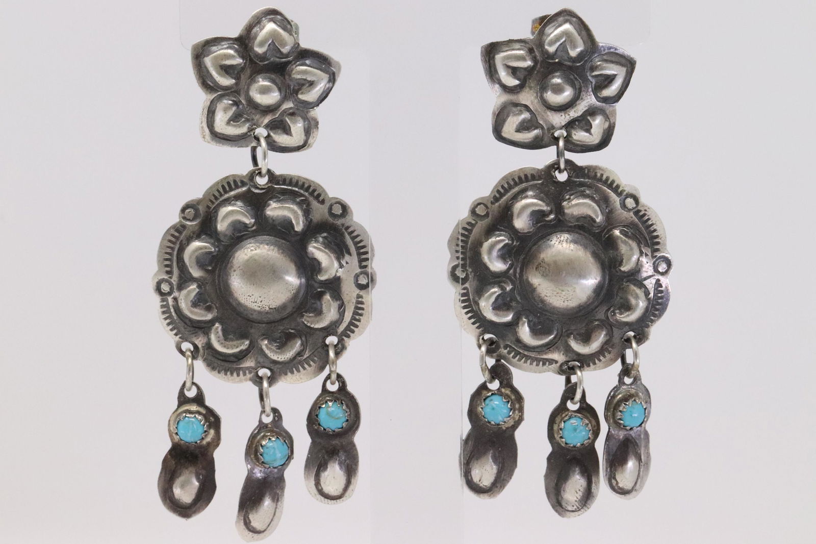 Native American Navajo Handmade Sterling Silver (1 of 4)