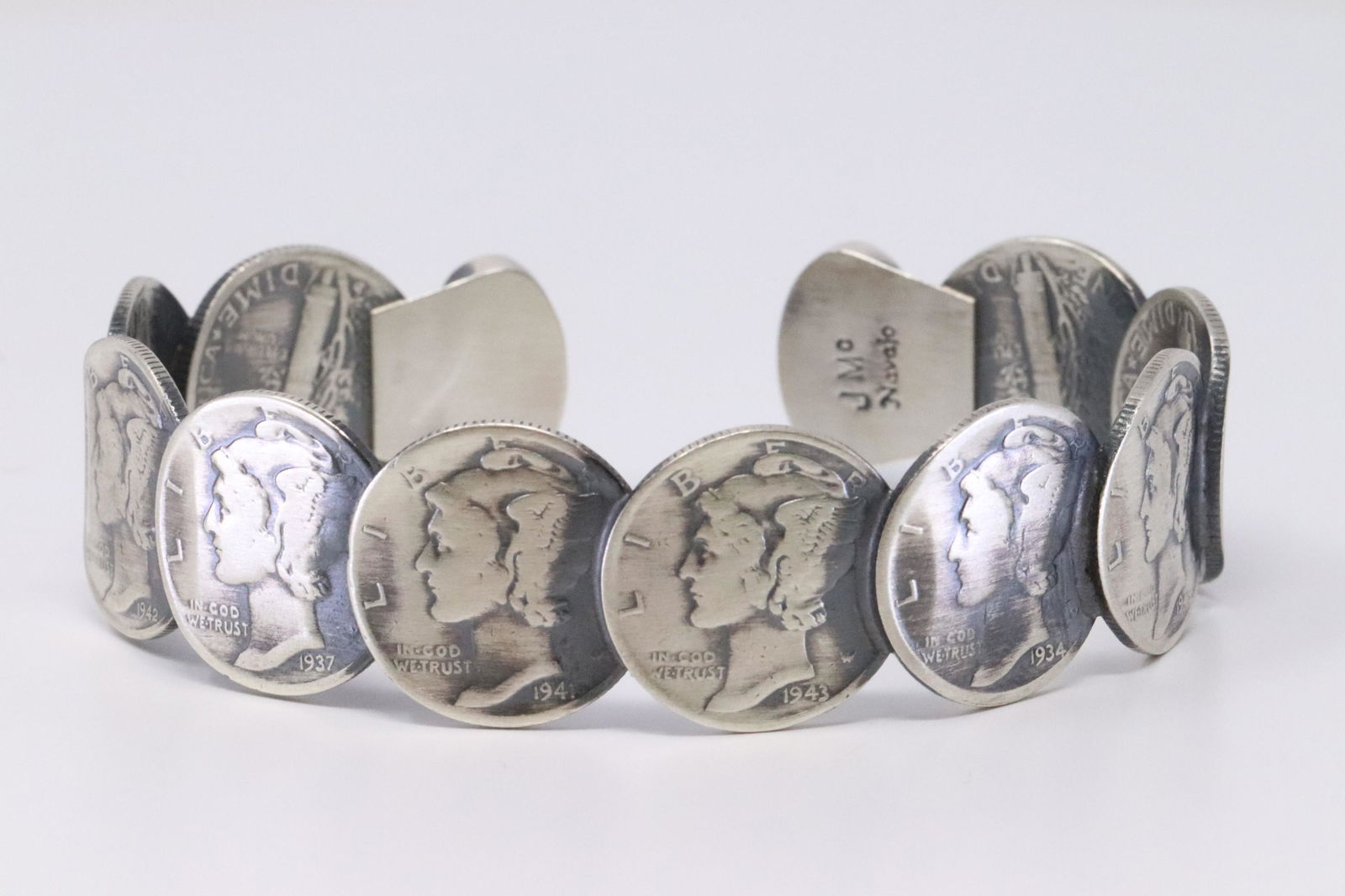 Native American Navajo Handmade Sterling Silver (1 of 4)