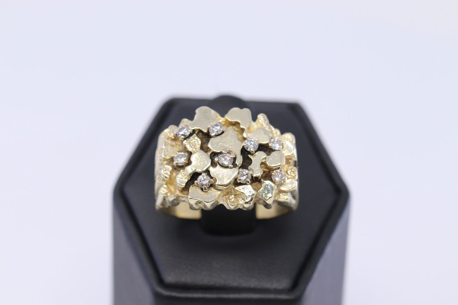 14Kt Men's Diamond Ring (1 of 3)