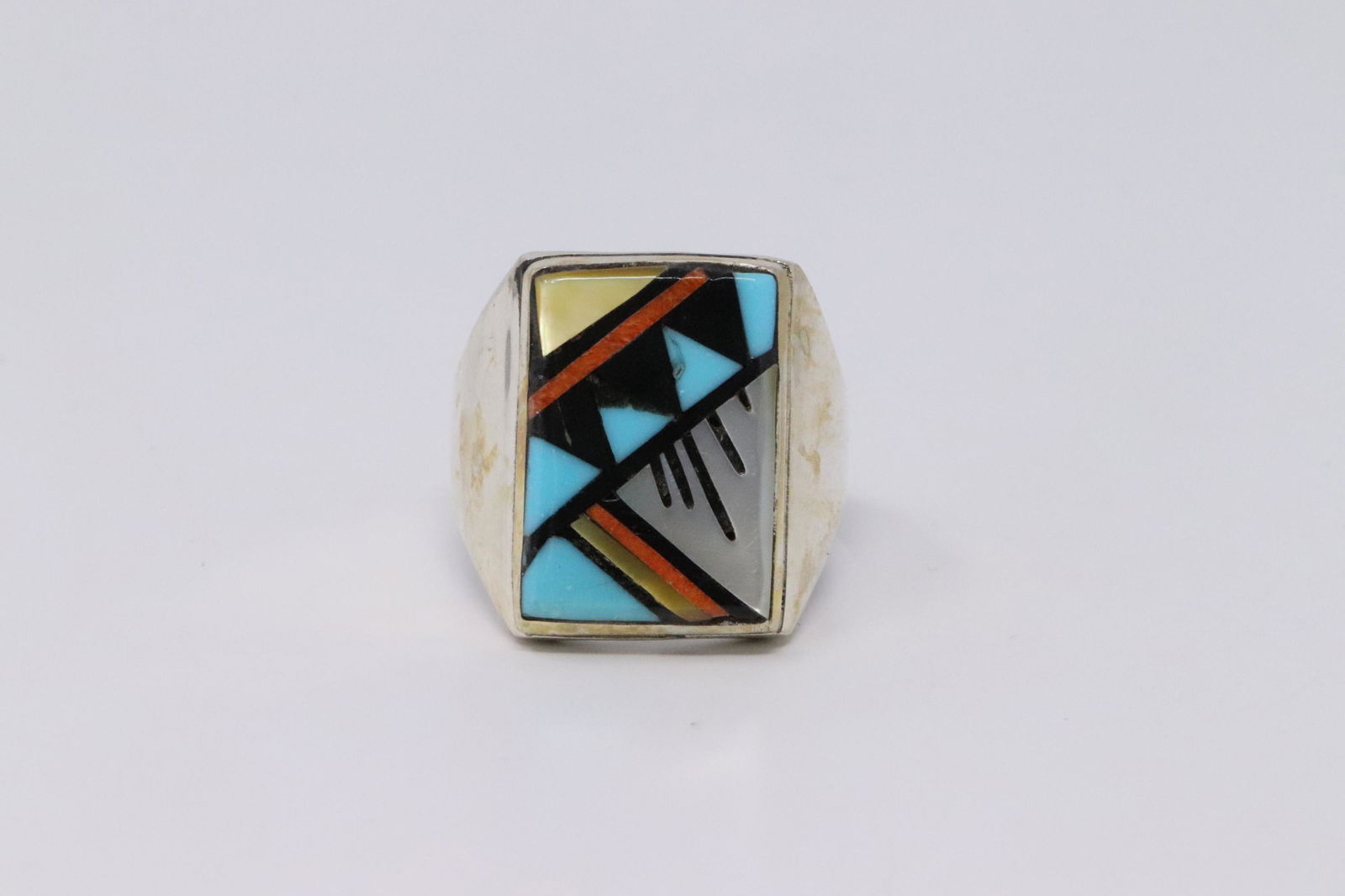 Native American Zuni Handmade Sterling Silver (1 of 5)