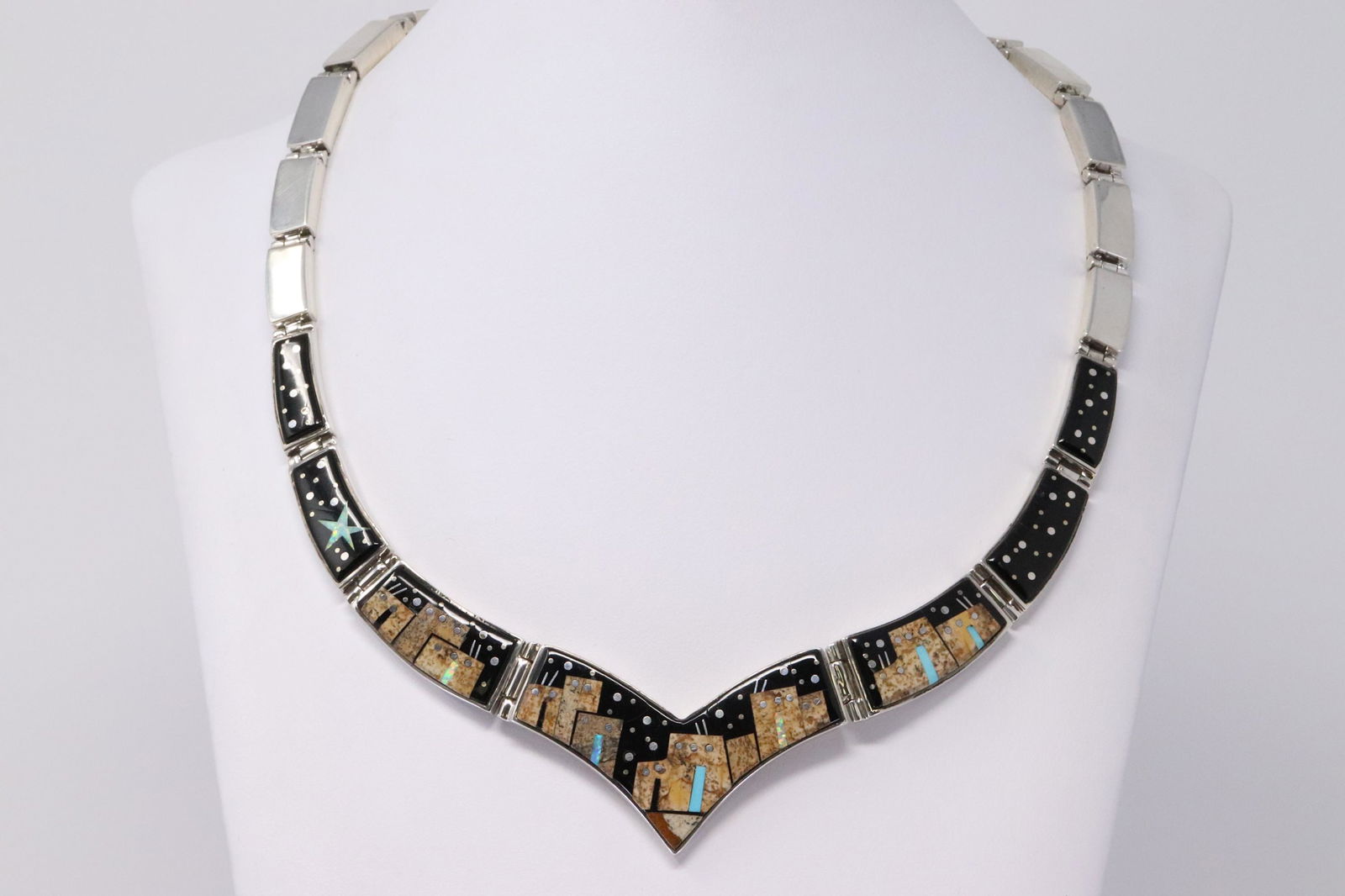 Native American Navajo Handmade Sterling Silver (1 of 5)