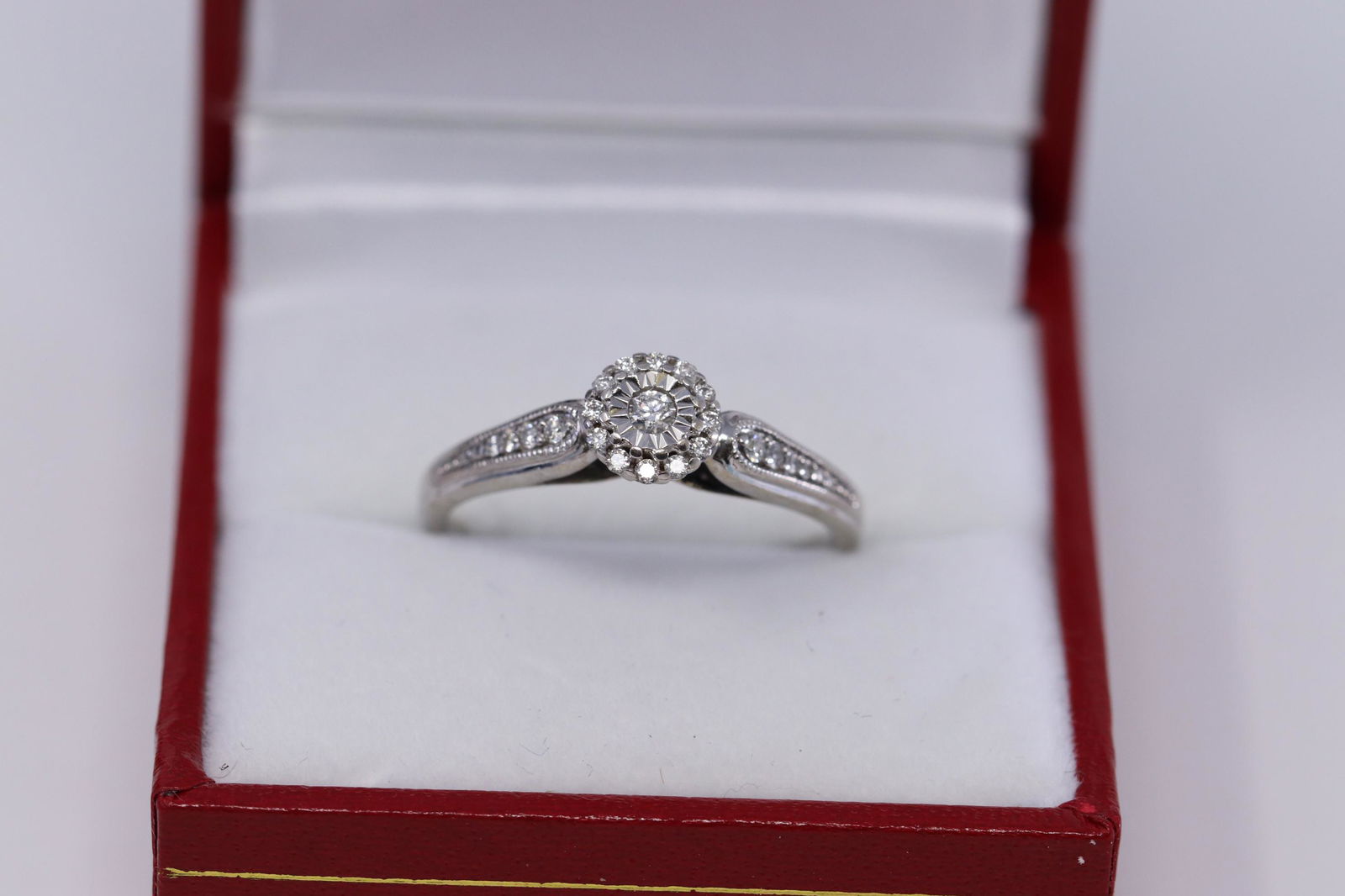 14Kt Ladies Diamond Ring | Modern| (1 of 3)