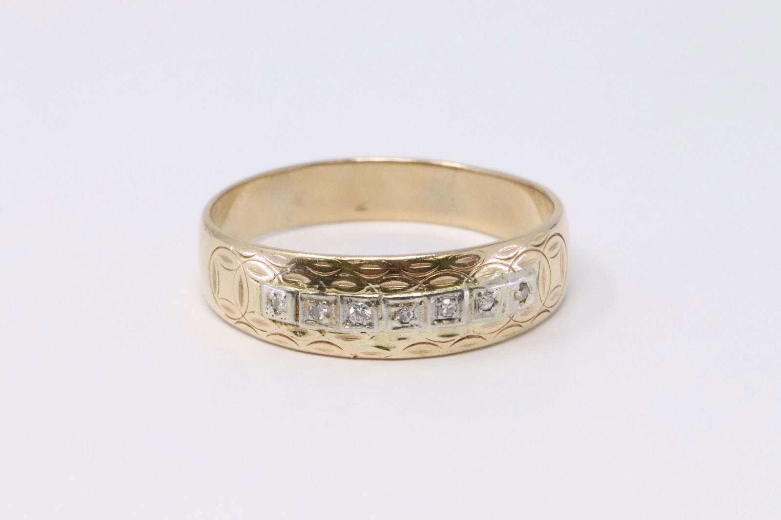 14KT Vintage Men's Diamond Ring (1 of 4)