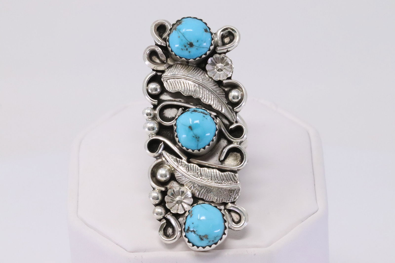 Native American Navajo Handmade Sterling Silver (1 of 5)