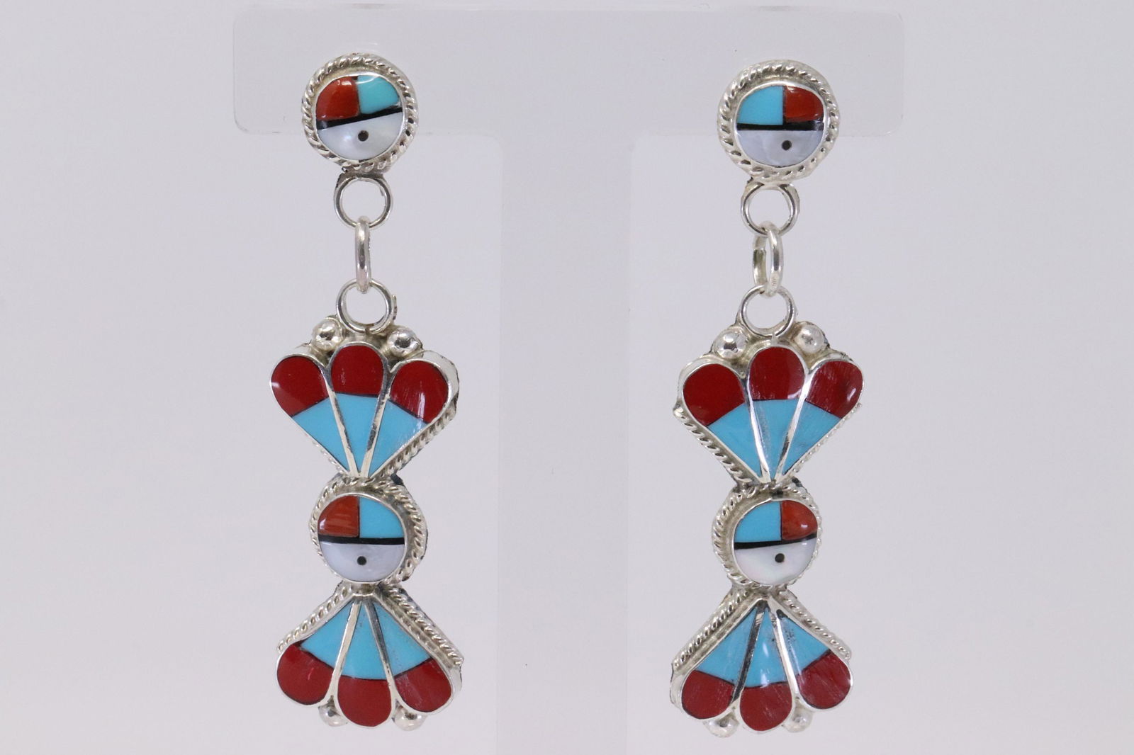 Native American Zuni Handmade Sterling Silver (1 of 4)