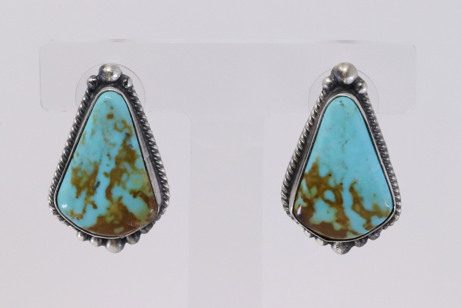 Native American Navajo Handmade Sterling Silver Kingman (1 of 4)