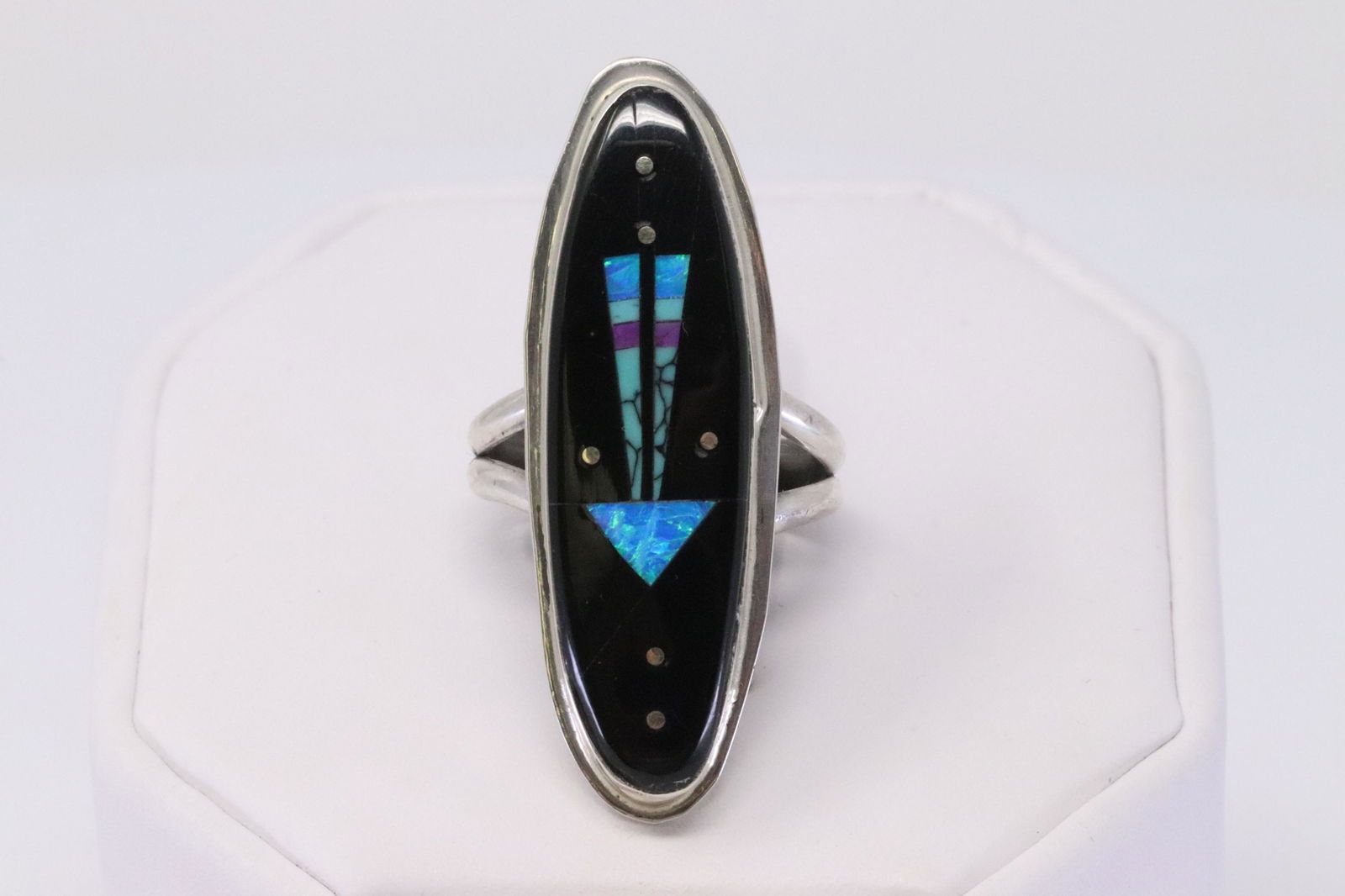 Native American Navajo Handmade Sterling Silver (1 of 5)