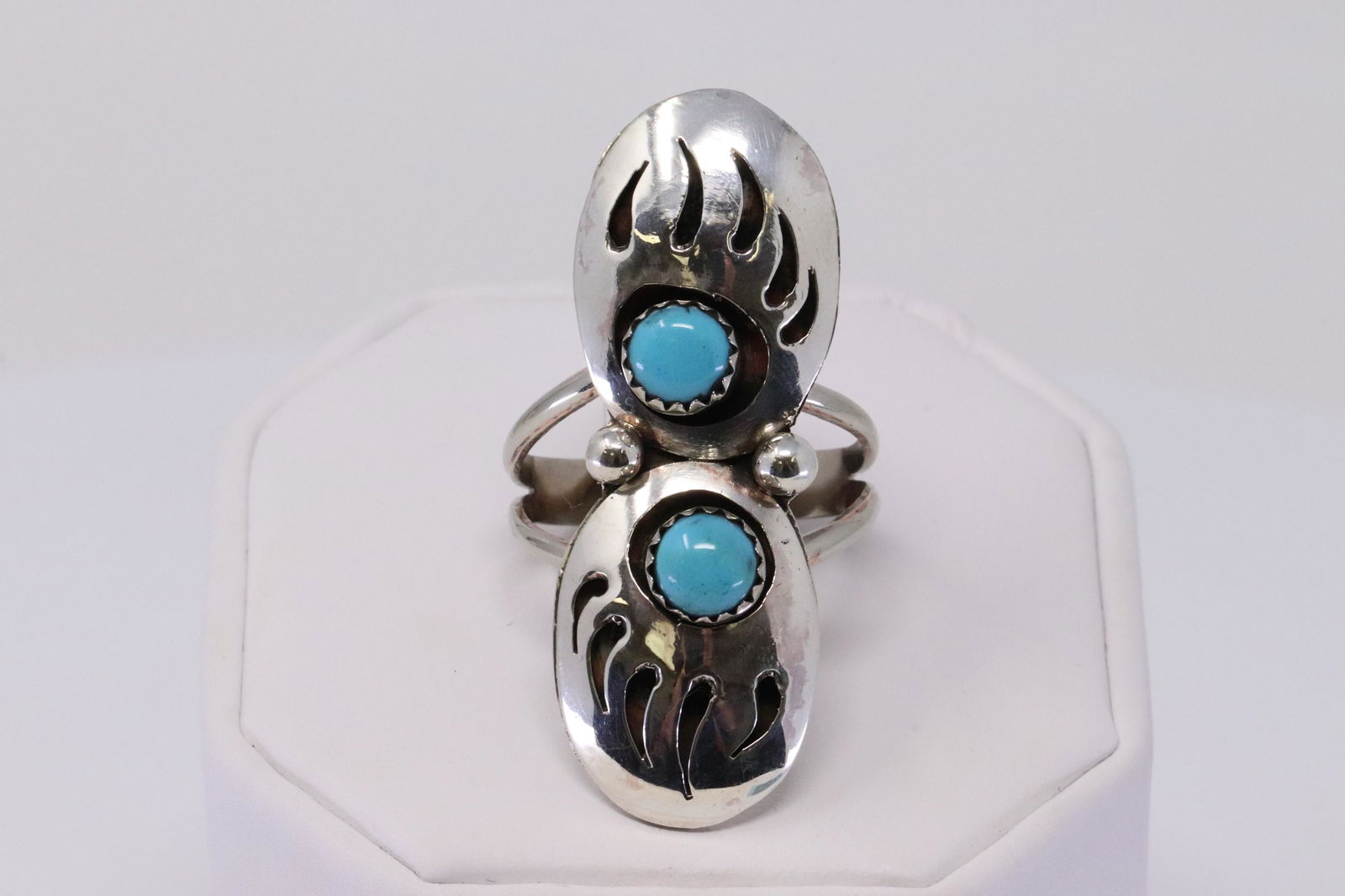 Native American Navajo Handmade Sterling Silver (1 of 5)
