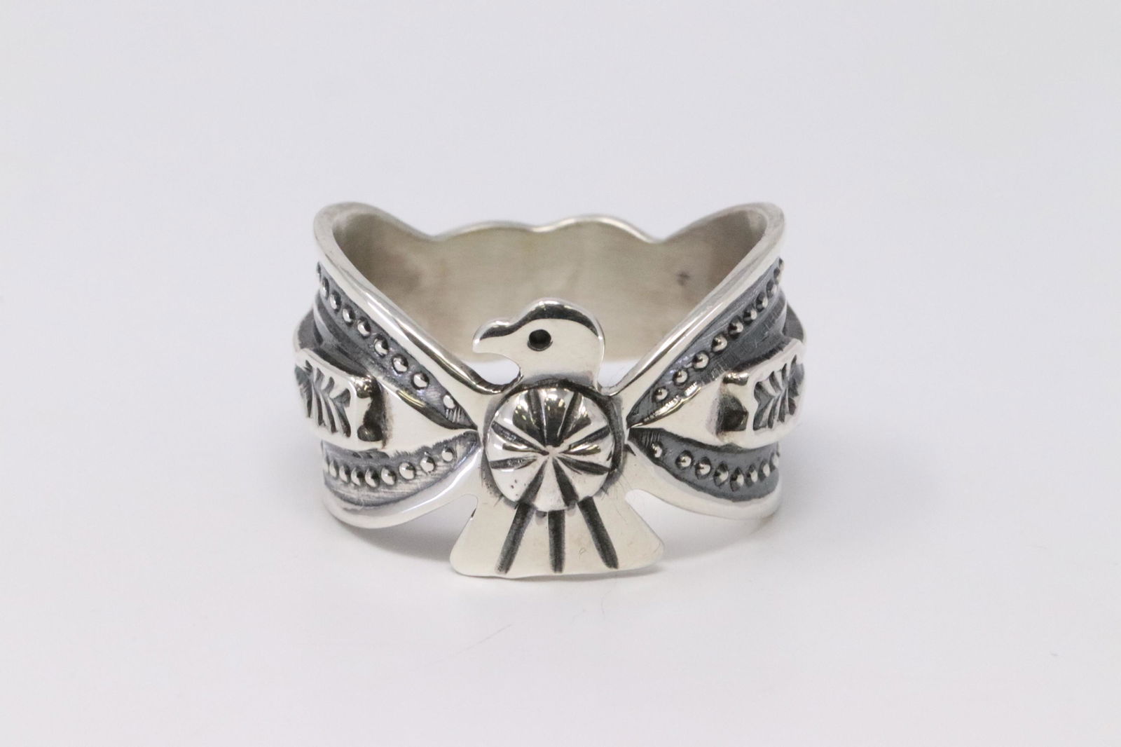 Native American Navajo Handmade Sterling Silver (1 of 5)