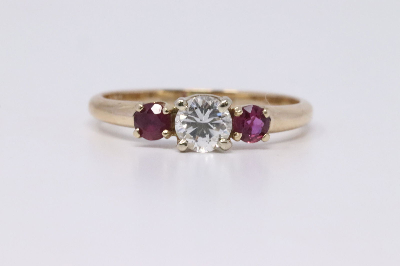 14Kt Diamond / Ruby Ruby (1 of 4)