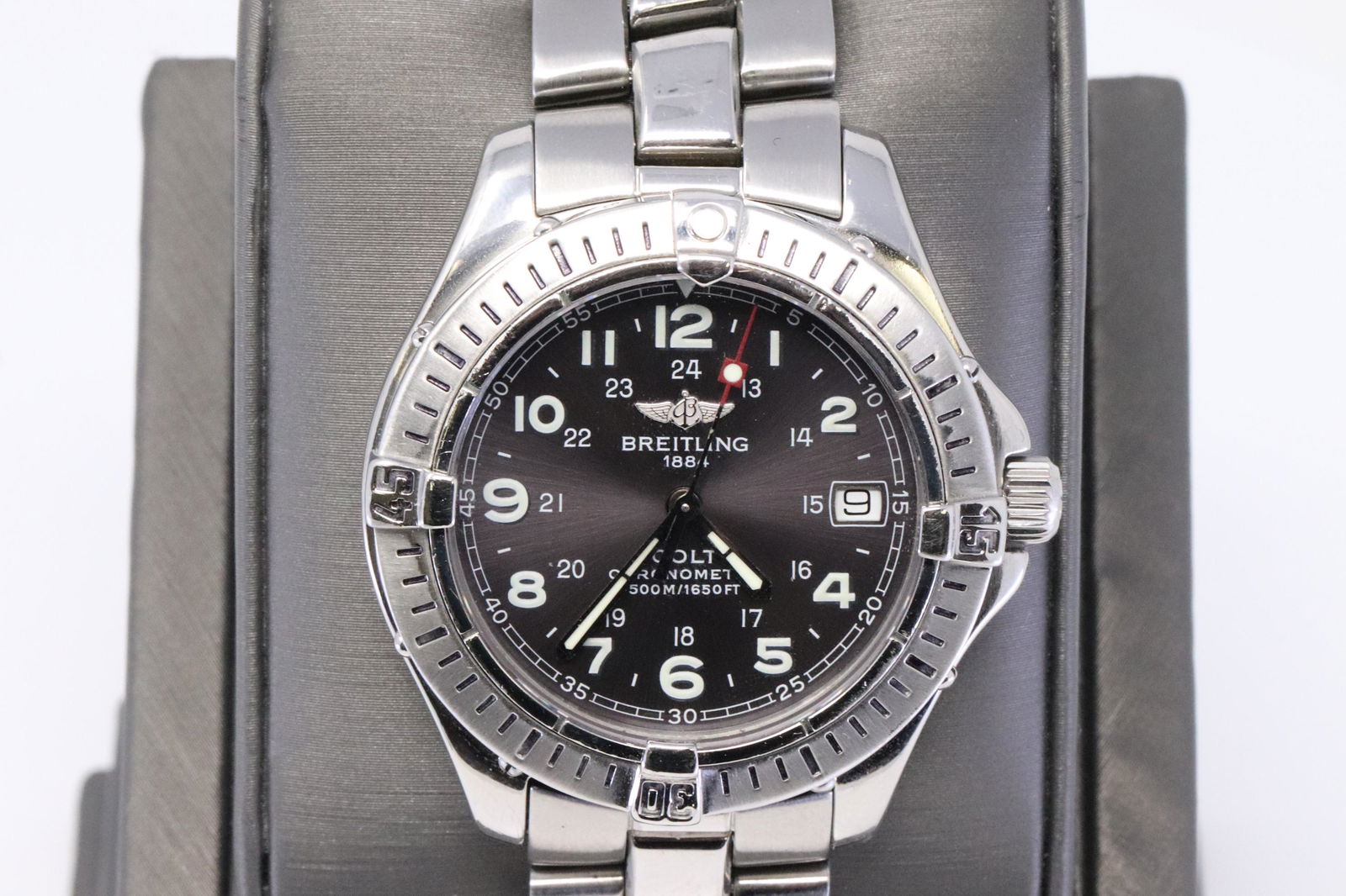 Breitling Colt Stainless Steel Quartz Watch! Pre-owned. (1 of 10)