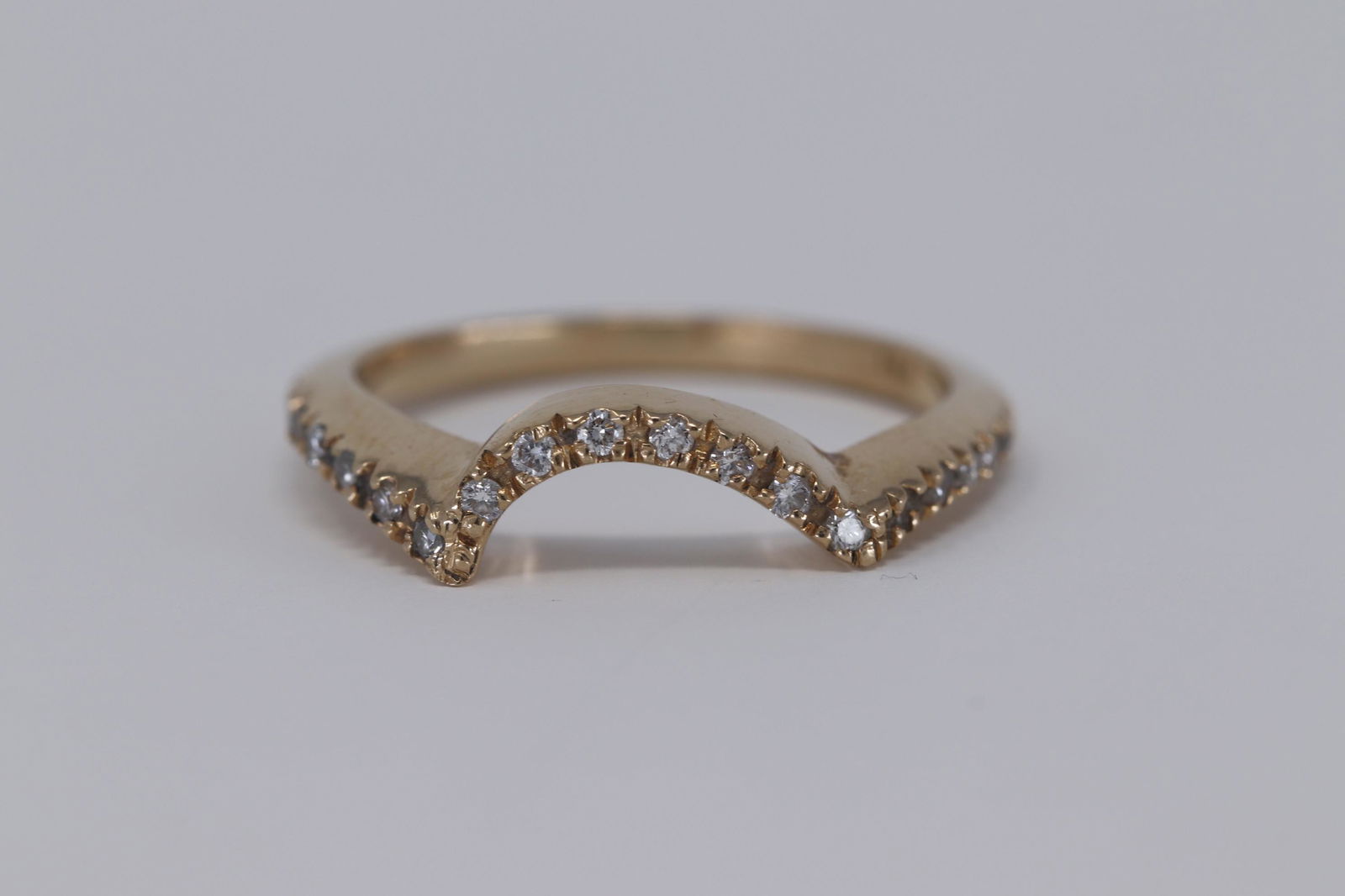 14k Diamond Band (1 of 2)