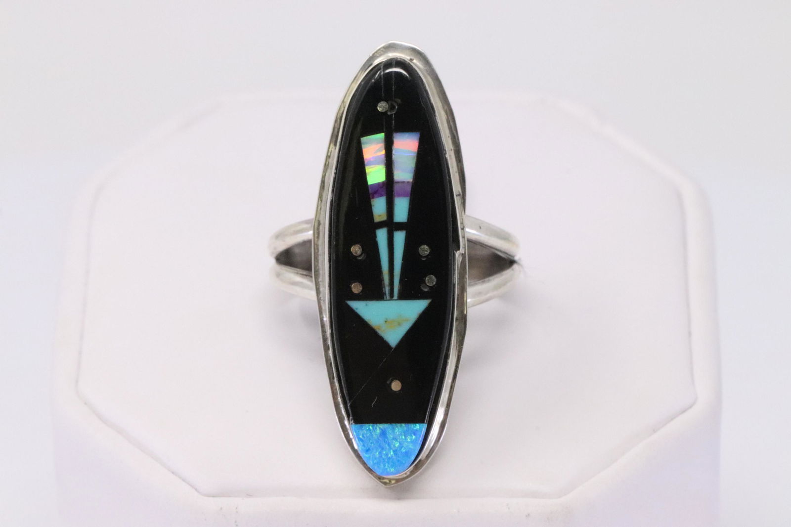 Native American Navajo Handmade Sterling Silver (1 of 5)