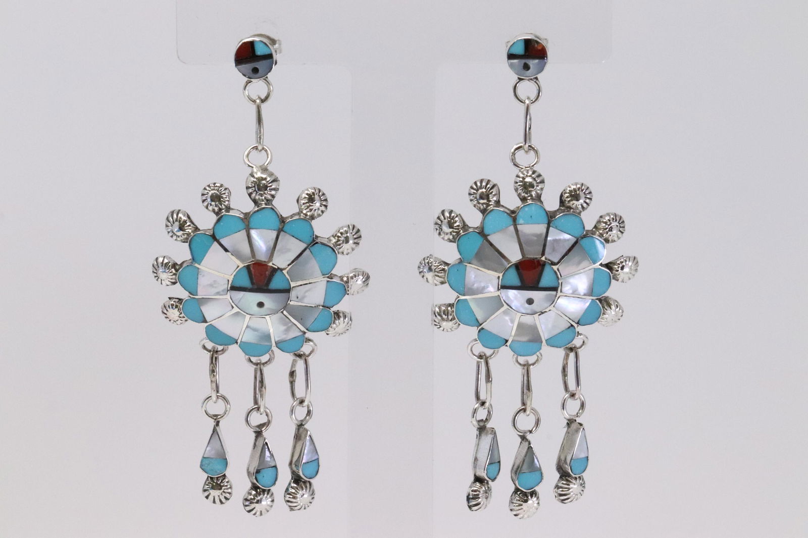 Native American Zuni Handmade Sterling Silver (1 of 4)