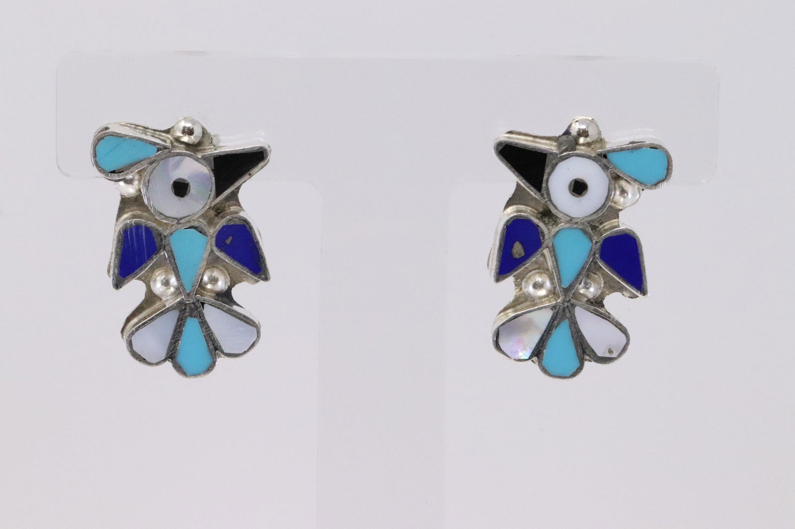 Native American Zuni Handmade Sterling Silver (1 of 4)