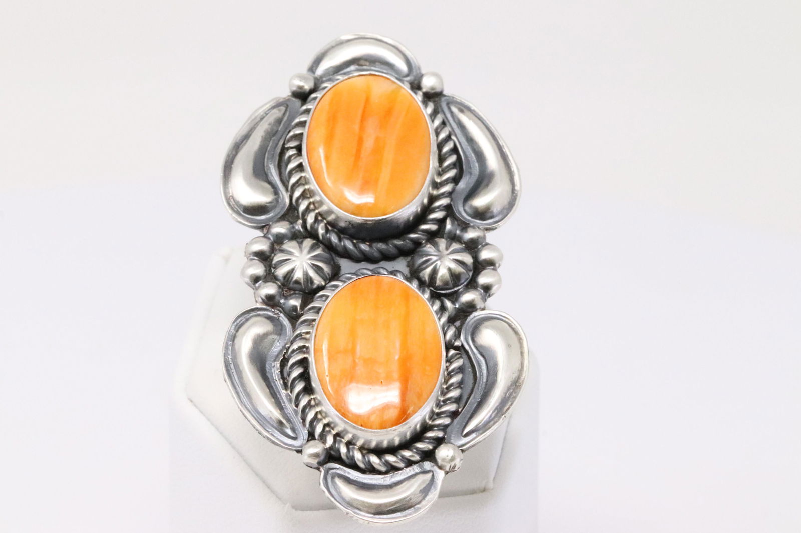 Native American Handmade Sterling Silver Navajo Spiny (1 of 4)