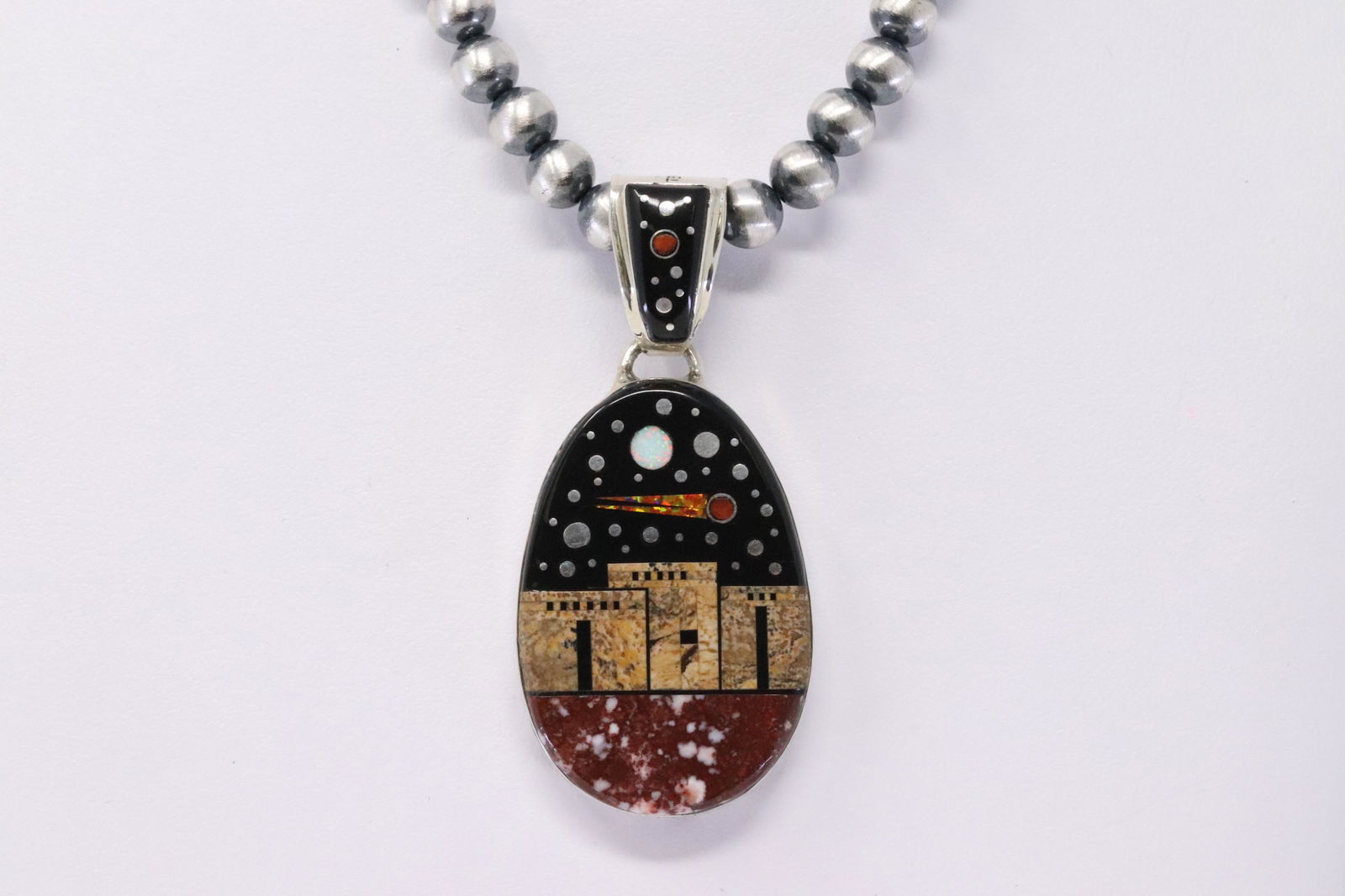 Native American Zuni Handmade Sterling Silver (1 of 3)