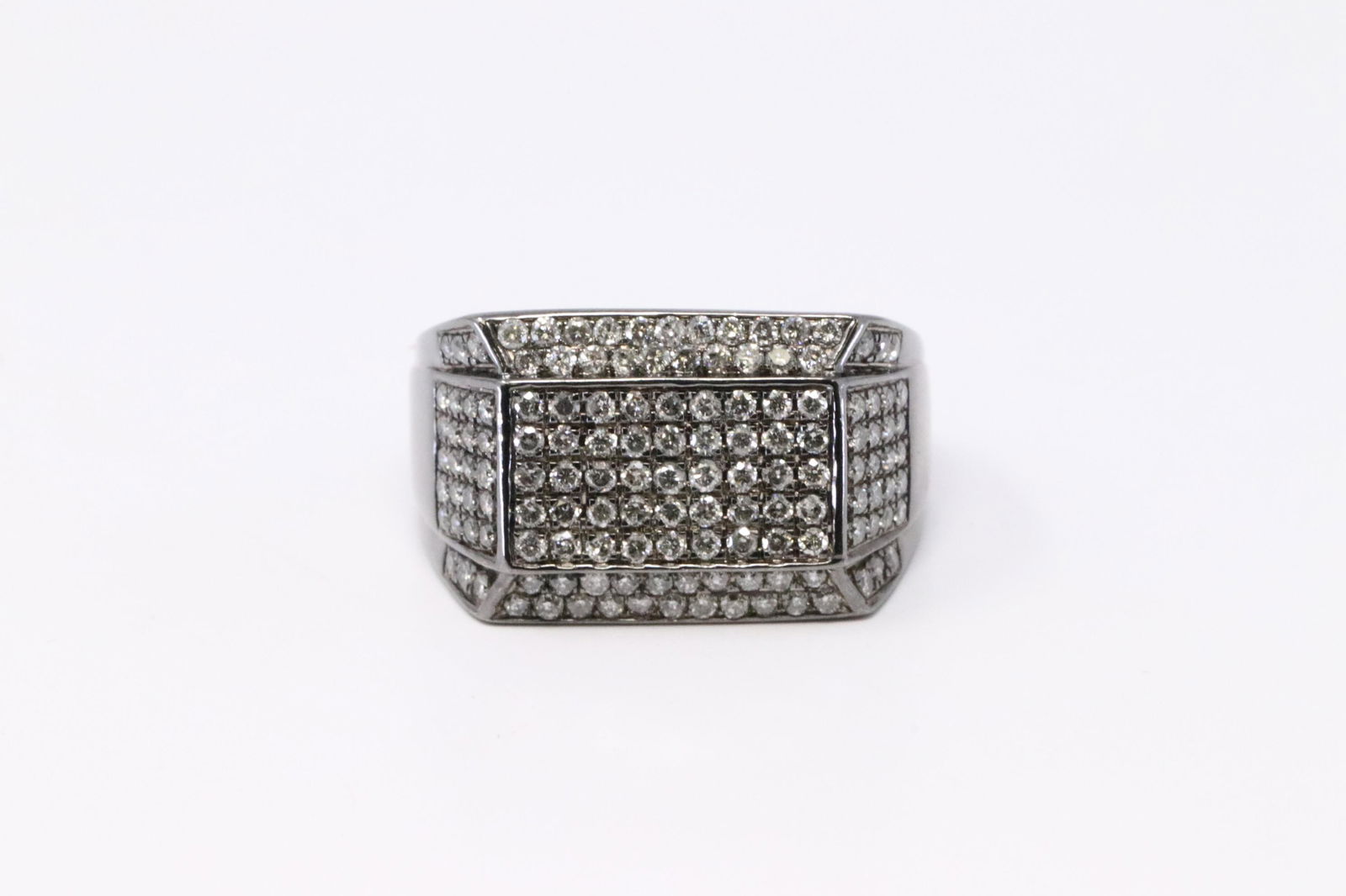 Black Rhodium Diamond Ring (1 of 4)