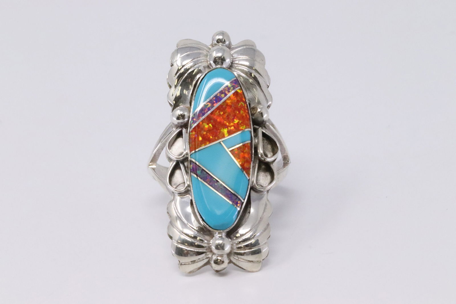 Native American Navajo Handmade Sterling Silver (1 of 5)