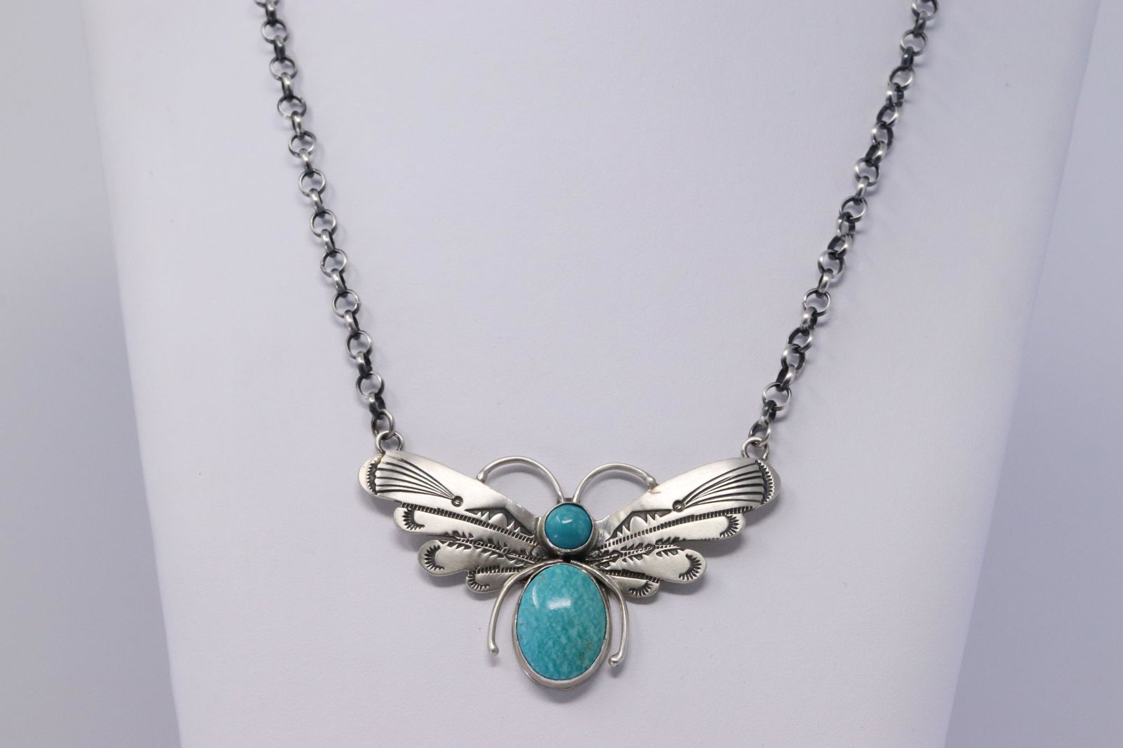 Native American Navajo Handmade Sterling Silver (1 of 5)