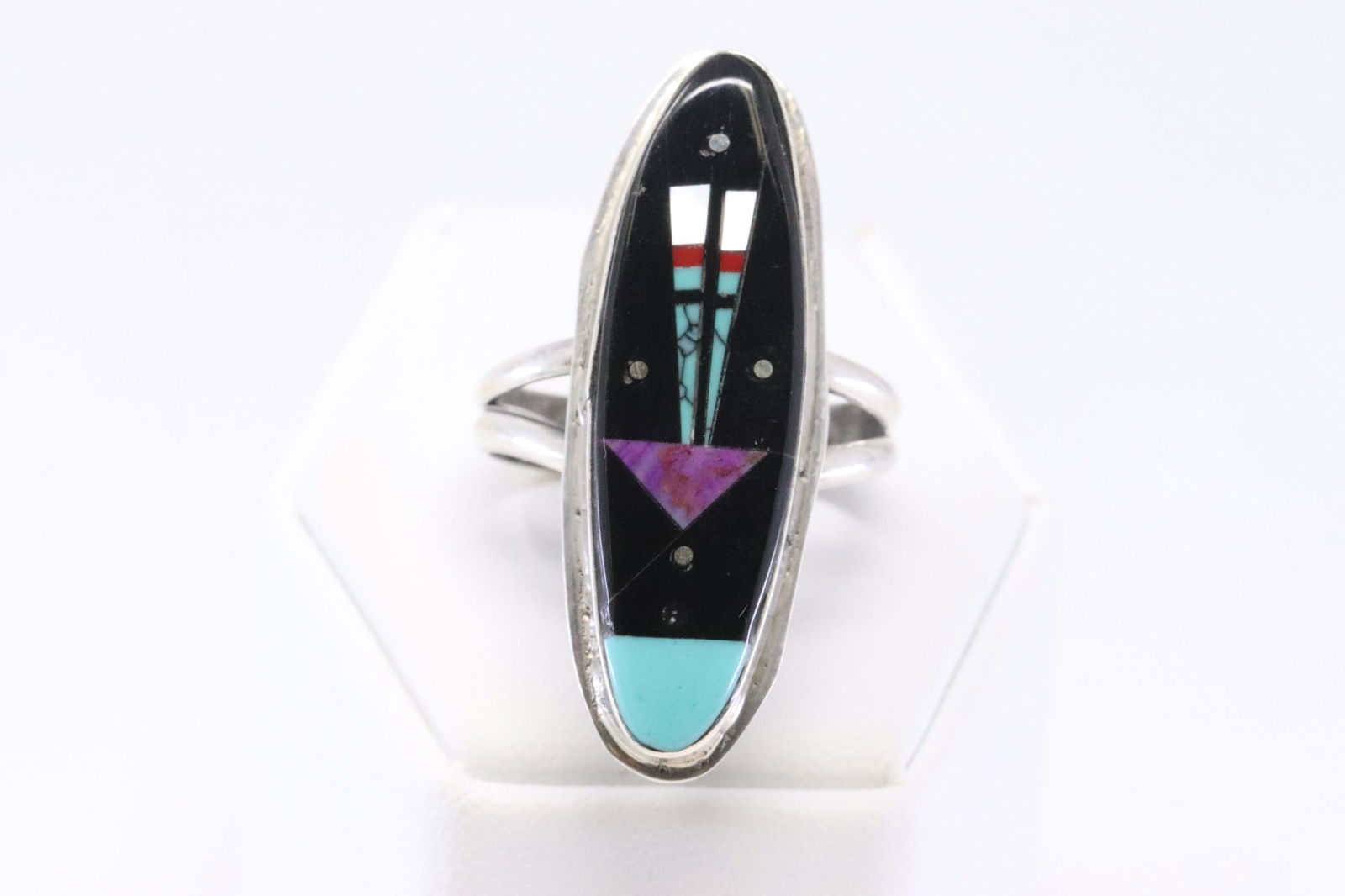 Native American Navajo Handmade Sterling Silver (1 of 4)