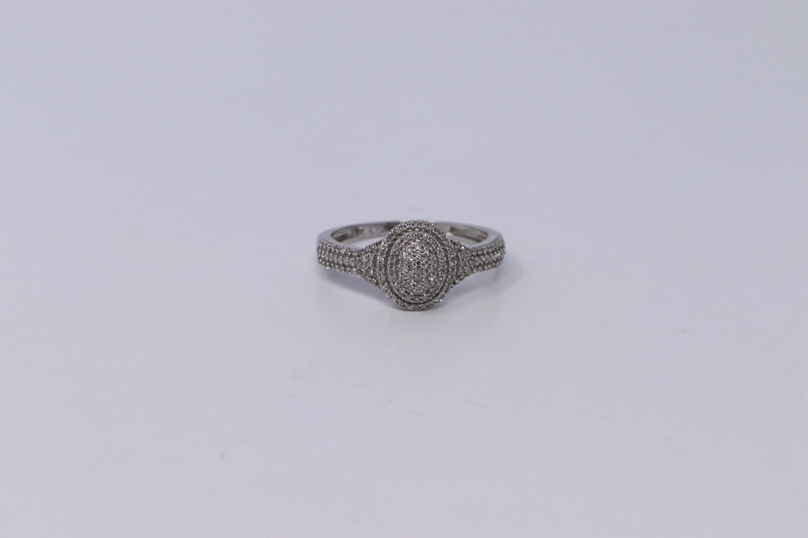 14Kt White Gold Diamond Ring (1 of 3)