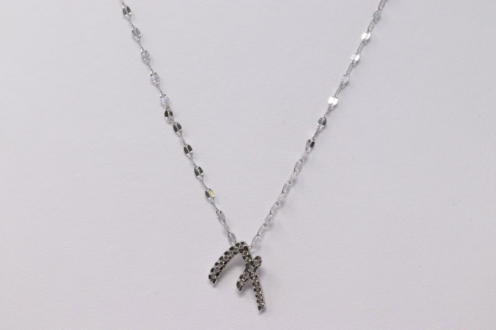 14Kt Diamond "7" Pendant (1 of 3)