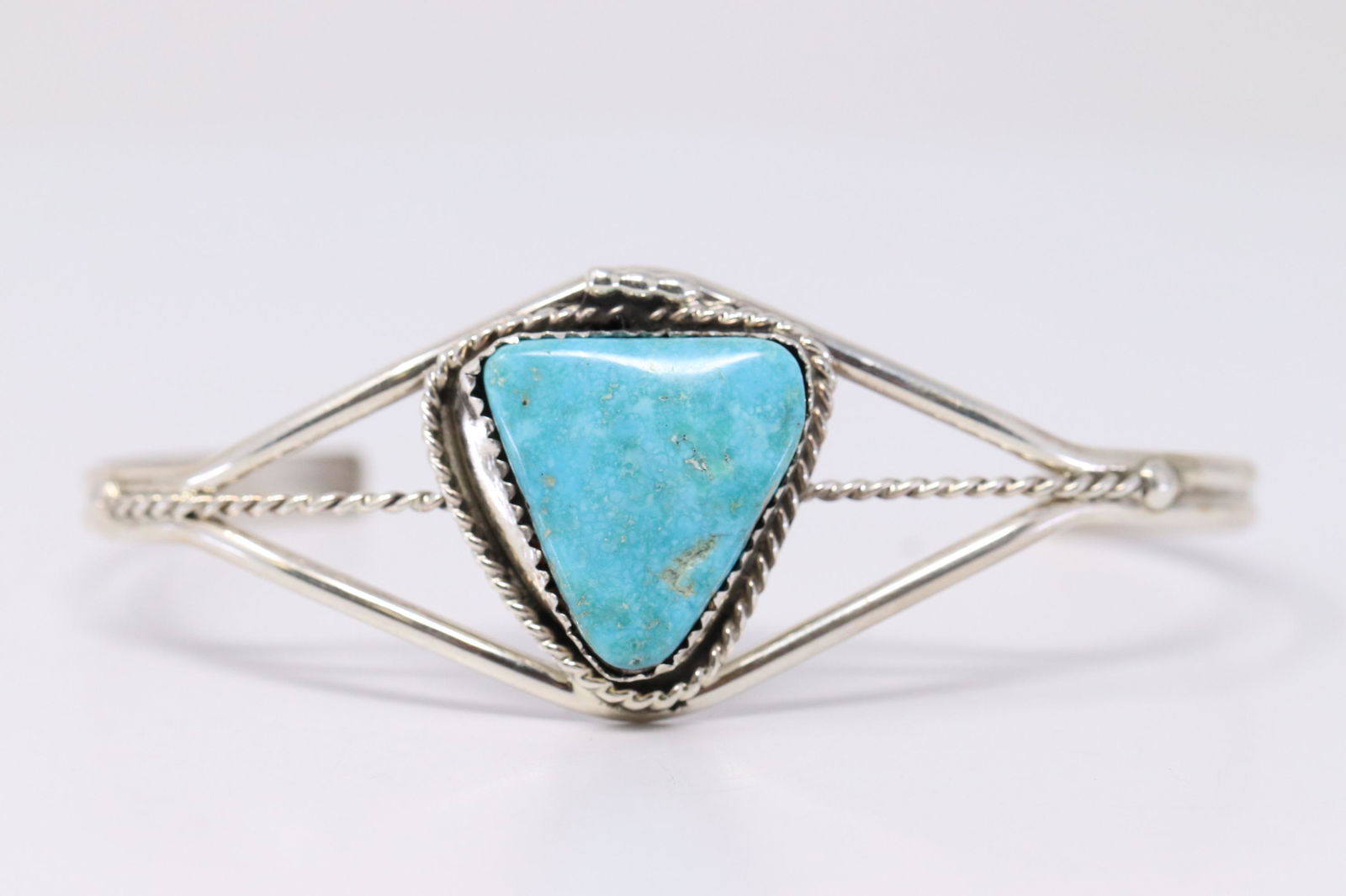 Native American Navajo Handmade Sterling Silver Sonoran (1 of 4)