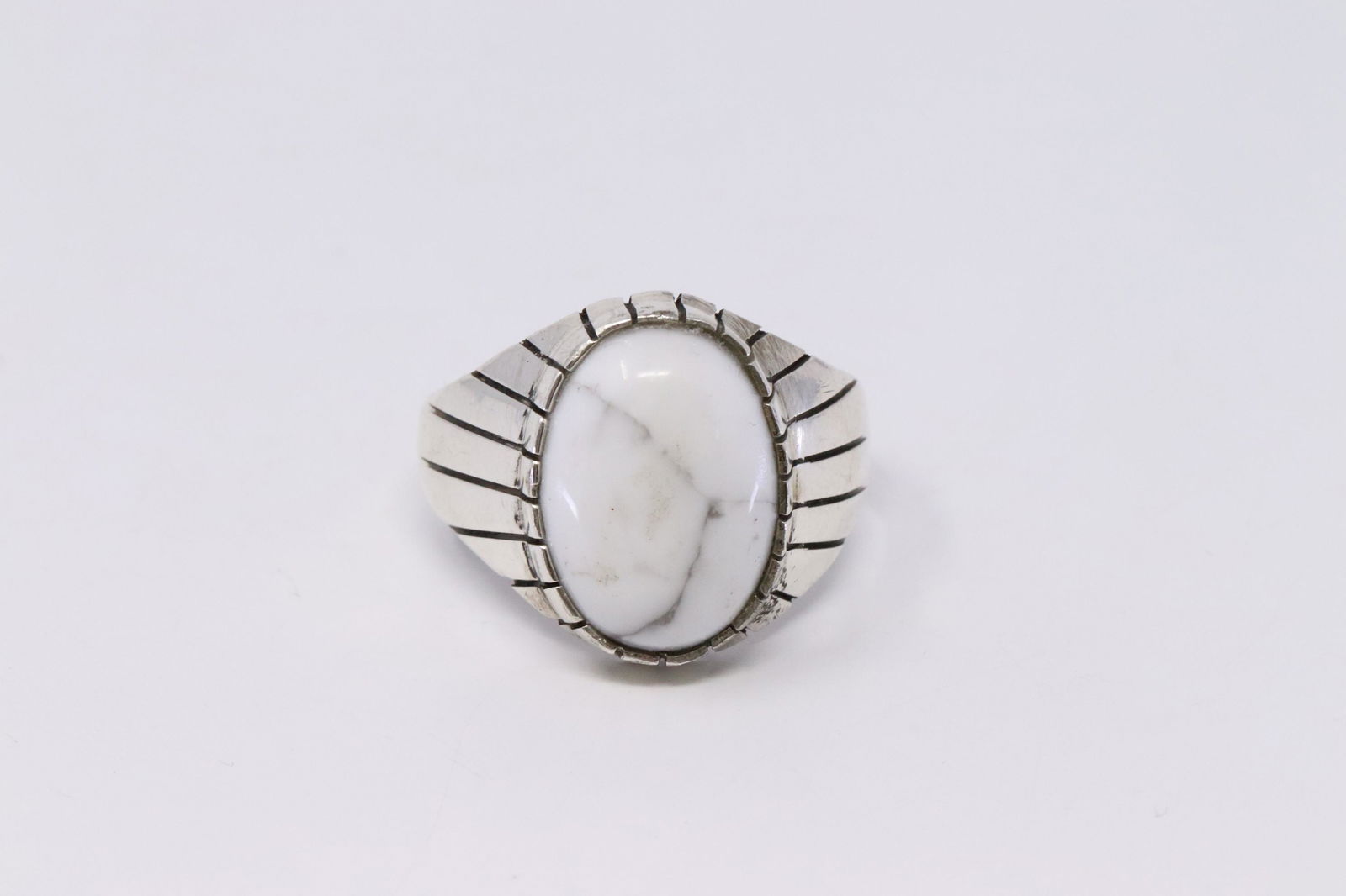 Native American Navajo Handmade Sterling Silver White (1 of 4)
