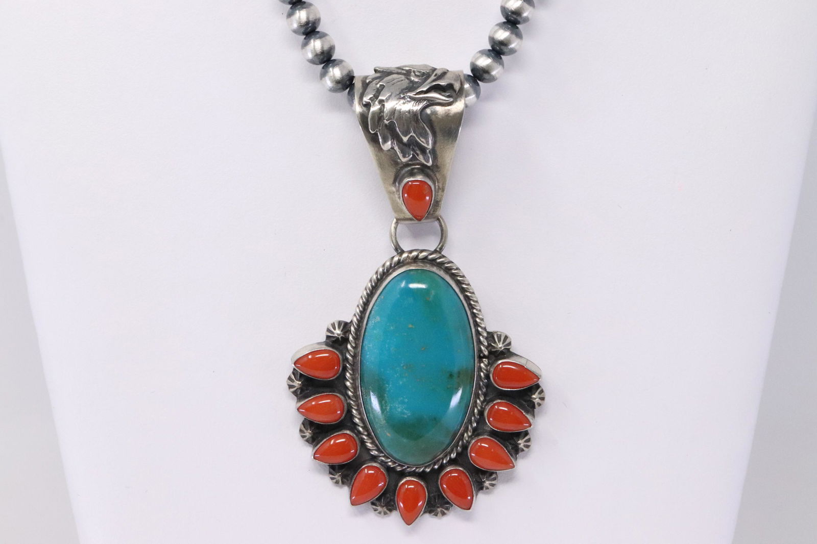Native American Navajo Handmade Sterling Silver (1 of 4)