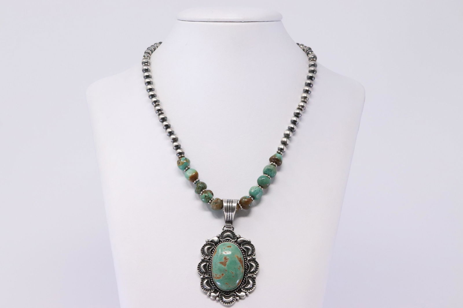 Native American Navajo Handmade Sterling Silver (1 of 4)