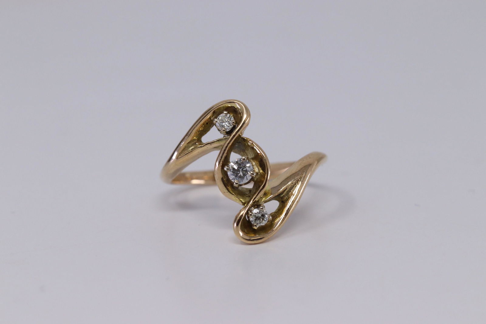 Ladies 14k Diamond Ring (1 of 3)