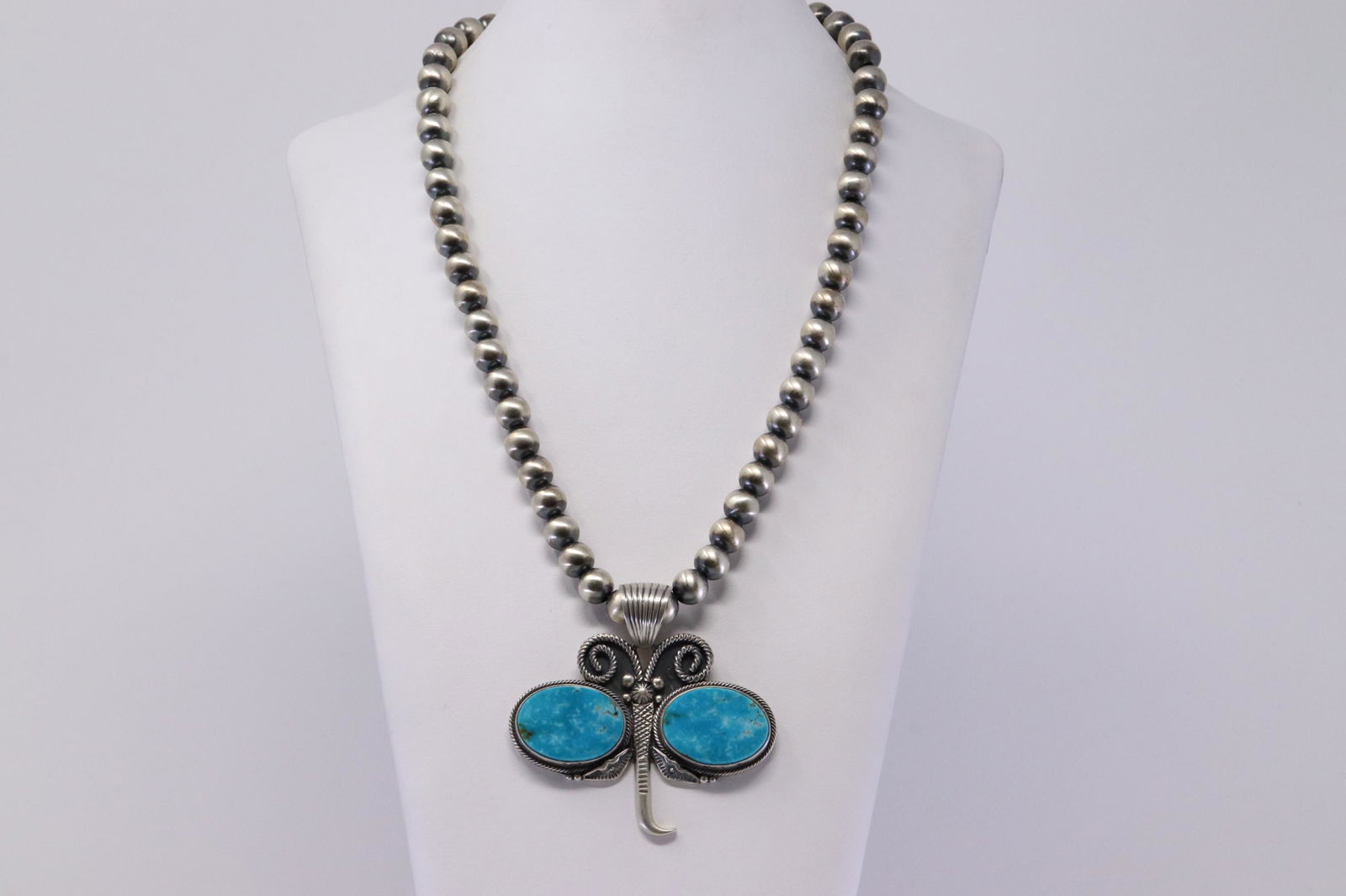 Native American Navajo Handmade Sterling Silver (1 of 4)