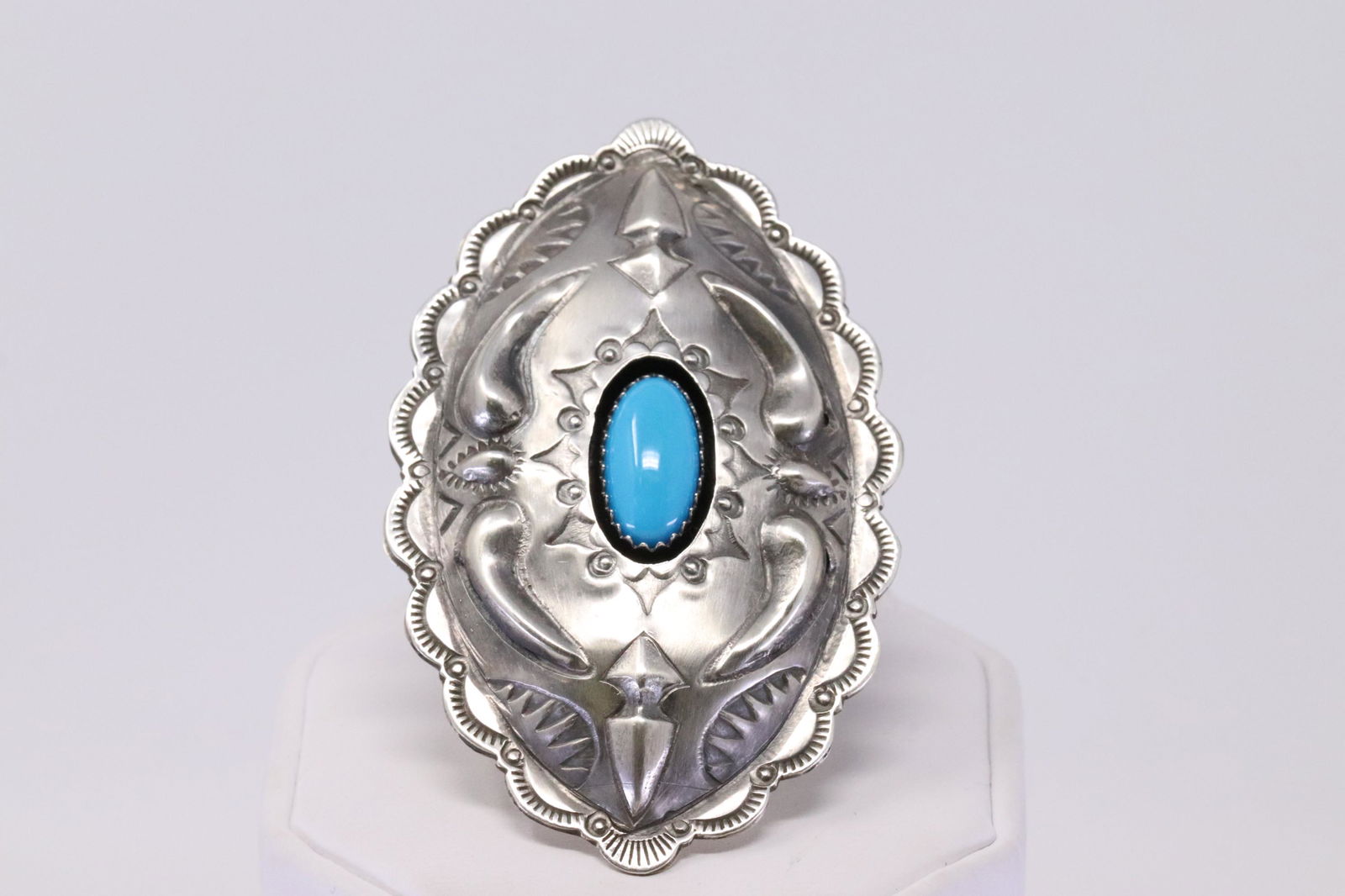 Native American Navajo Handmade Sterling Silver (1 of 4)