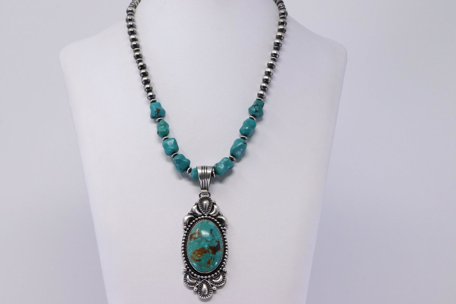 Native American Navajo Handmade Sterling Silver (1 of 5)