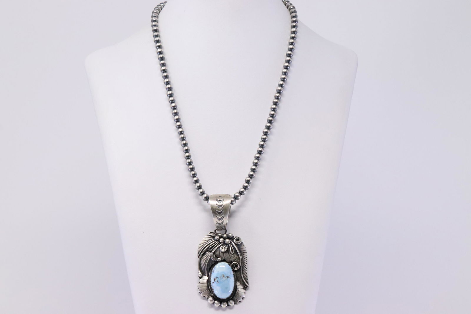 Native American Navajo Handmade Sterling Silver Golden (1 of 4)