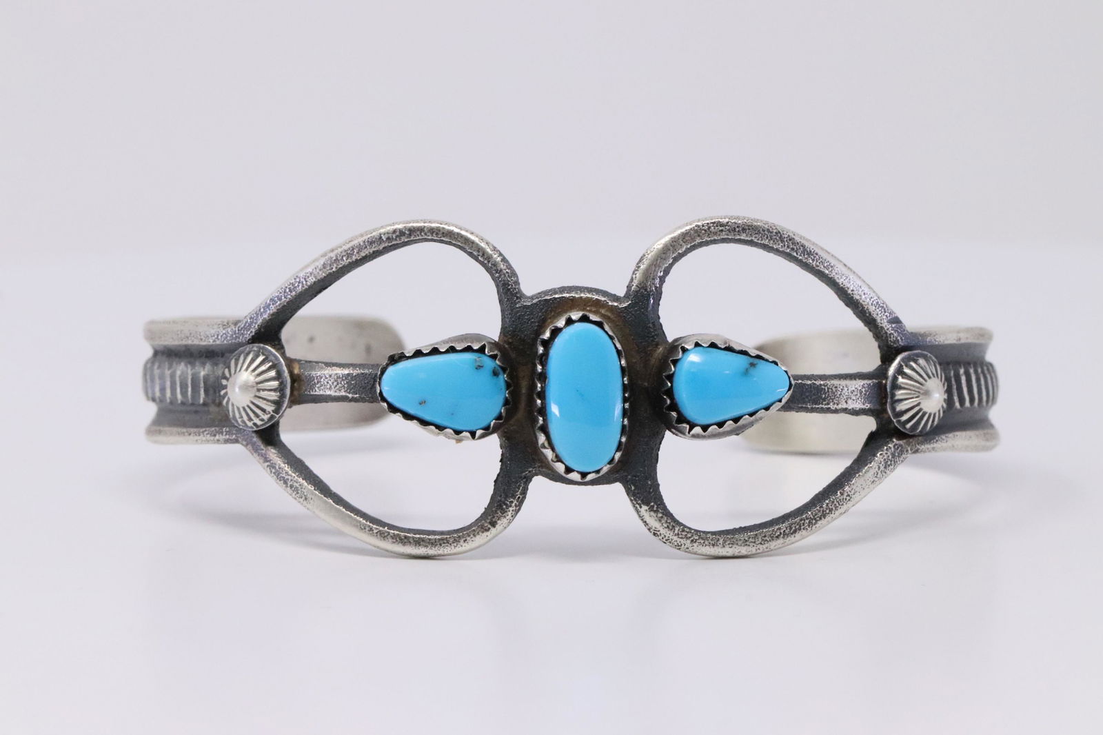 Native American Navajo Handmade Sterling Silver (1 of 4)